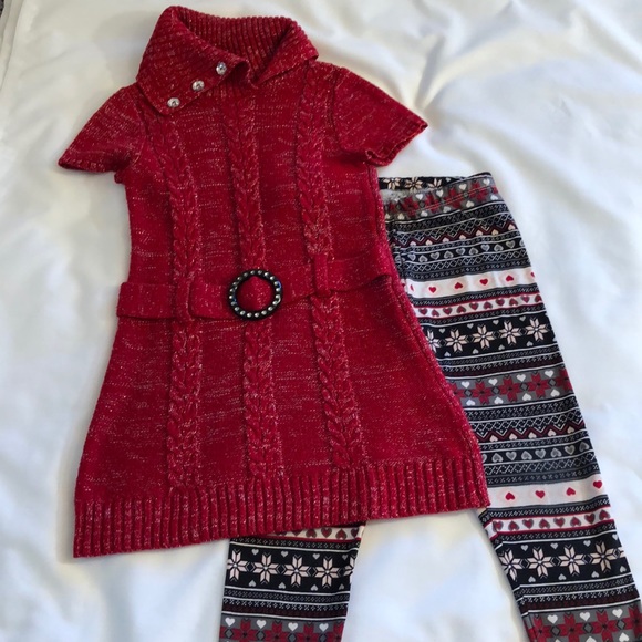 Faded Glory Other - Girl’s 2 piece winter outfit Faded Glory size 6-6x